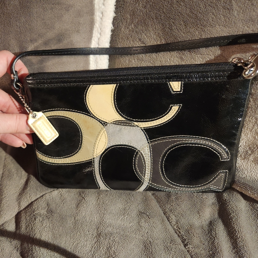 Coach C Wristlet